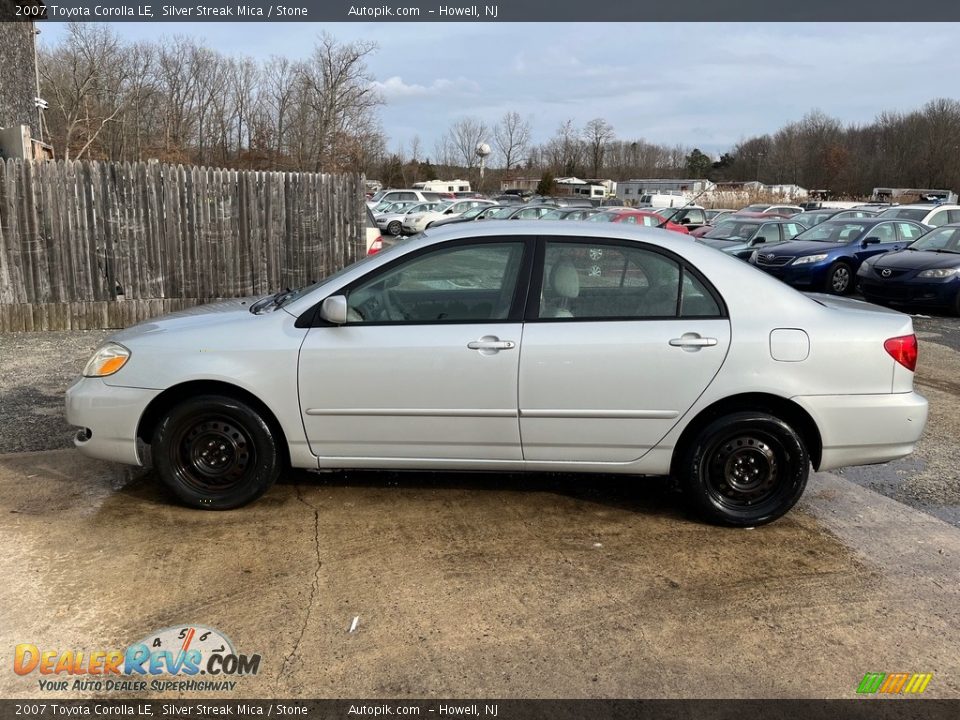 2007 Toyota Corolla LE Silver Streak Mica / Stone Photo #4