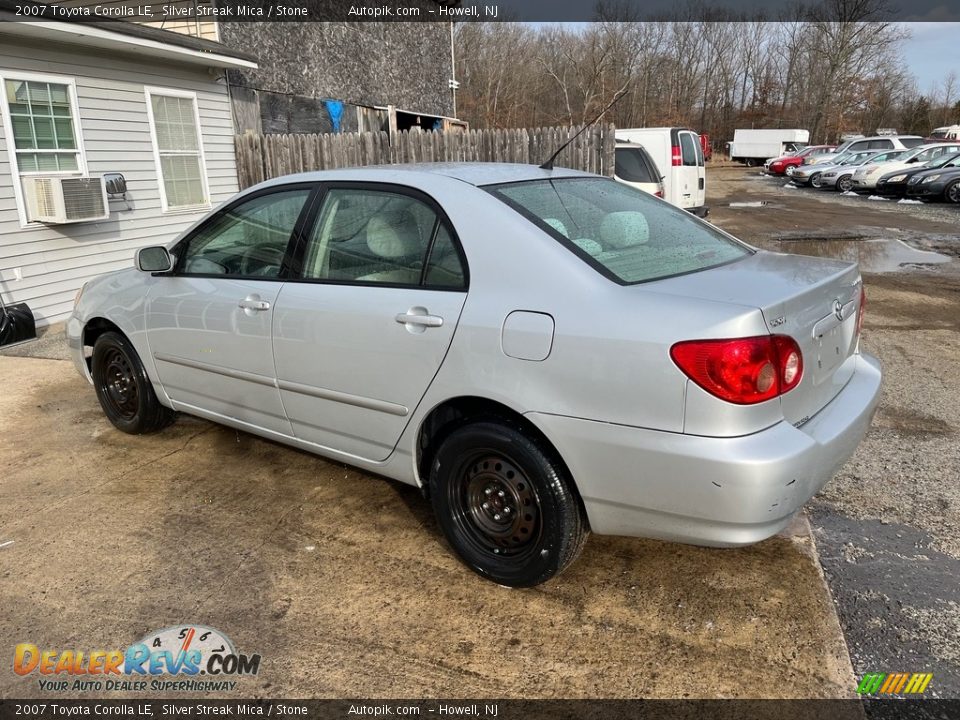 2007 Toyota Corolla LE Silver Streak Mica / Stone Photo #5