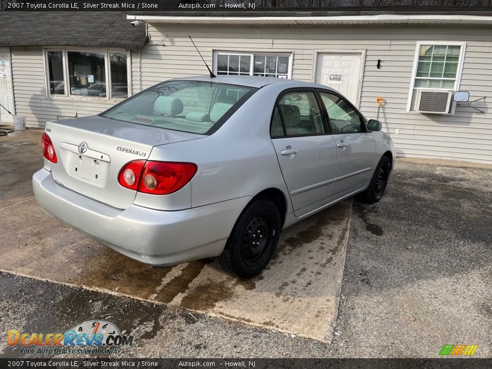 2007 Toyota Corolla LE Silver Streak Mica / Stone Photo #7