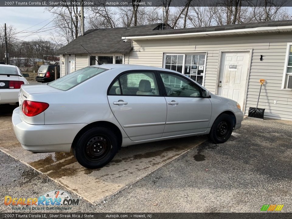 2007 Toyota Corolla LE Silver Streak Mica / Stone Photo #8