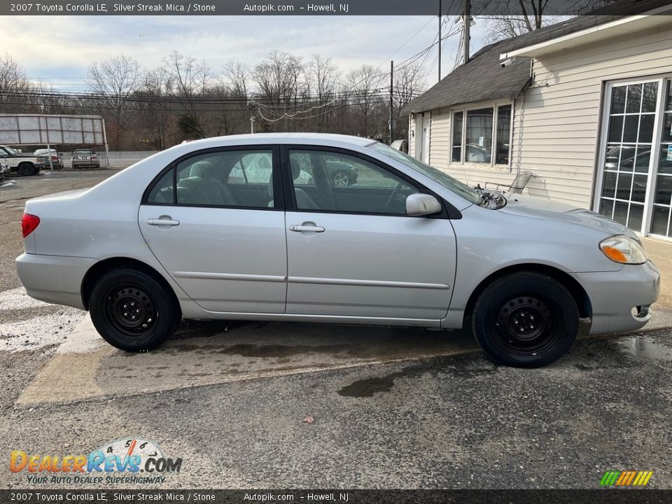 2007 Toyota Corolla LE Silver Streak Mica / Stone Photo #9