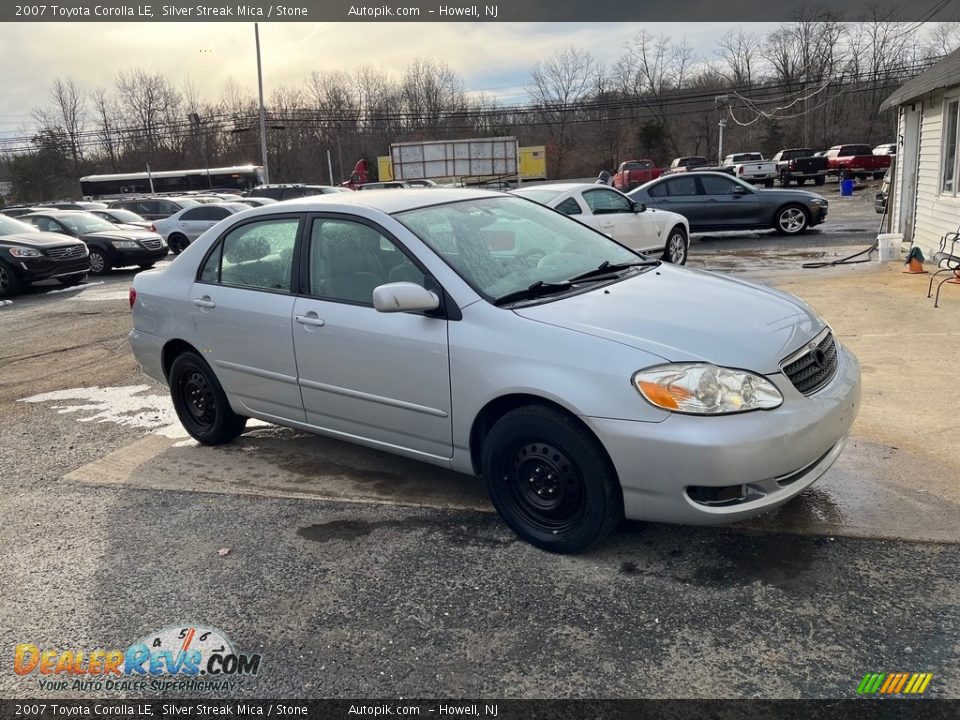 2007 Toyota Corolla LE Silver Streak Mica / Stone Photo #10