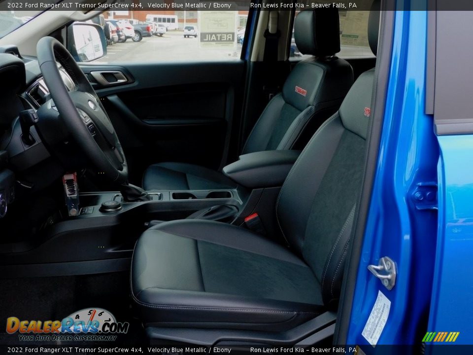 Front Seat of 2022 Ford Ranger XLT Tremor SuperCrew 4x4 Photo #11