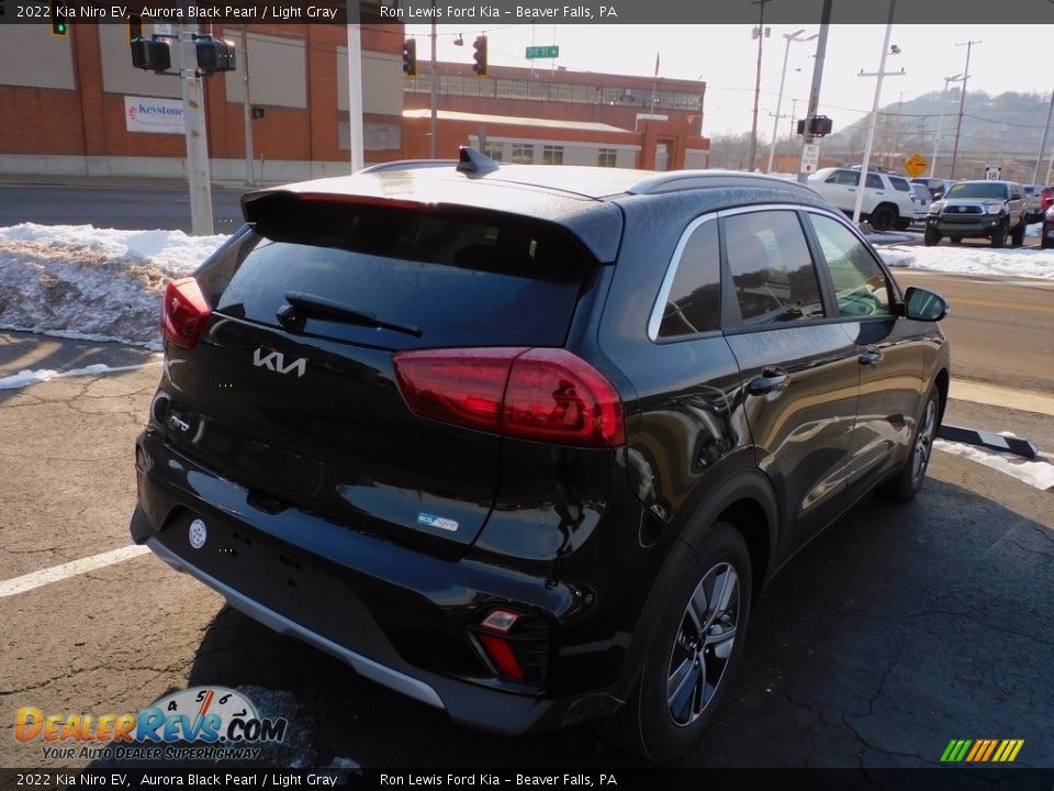 2022 Kia Niro EV Aurora Black Pearl / Light Gray Photo #2