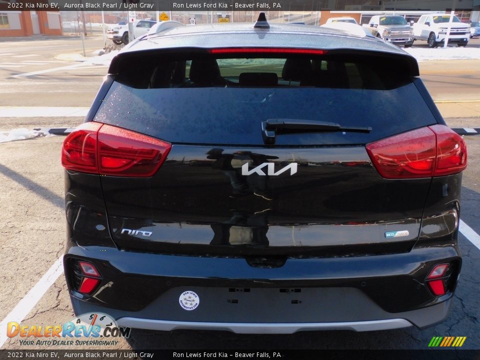 2022 Kia Niro EV Aurora Black Pearl / Light Gray Photo #3