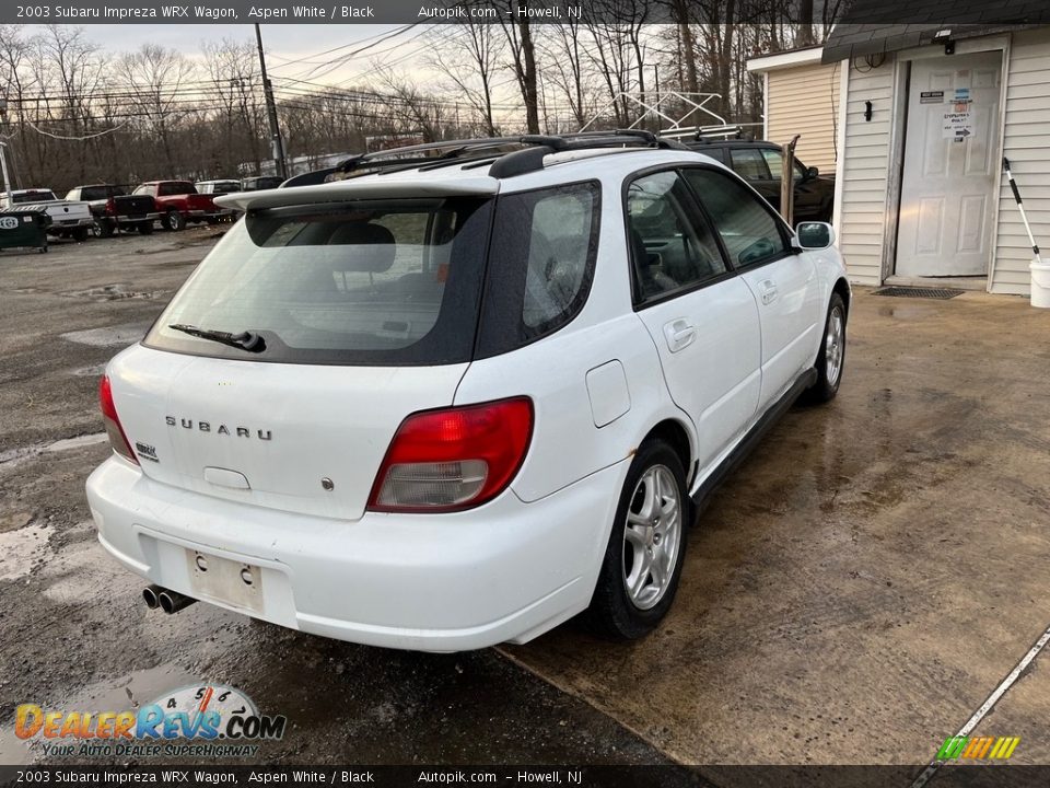 2003 Subaru Impreza WRX Wagon Aspen White / Black Photo #6