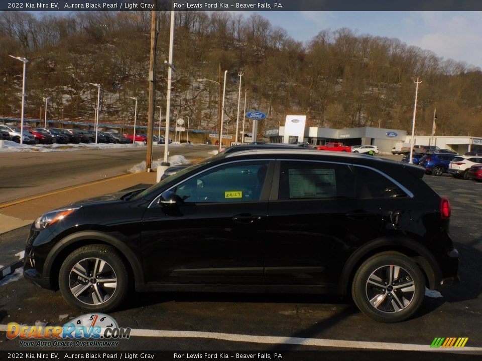 2022 Kia Niro EV Aurora Black Pearl / Light Gray Photo #6