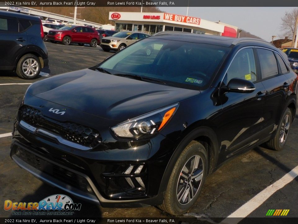 2022 Kia Niro EV Aurora Black Pearl / Light Gray Photo #7