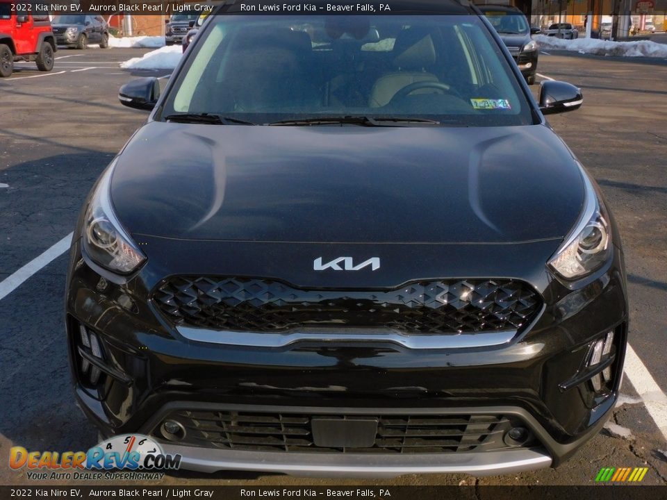 2022 Kia Niro EV Aurora Black Pearl / Light Gray Photo #8