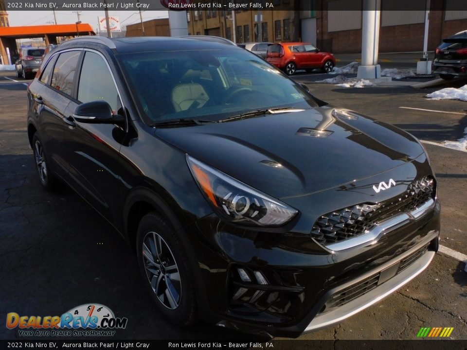 2022 Kia Niro EV Aurora Black Pearl / Light Gray Photo #9
