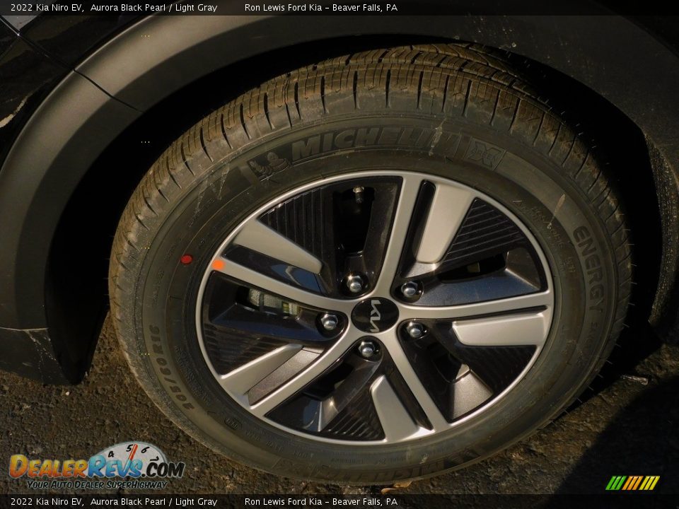 2022 Kia Niro EV Aurora Black Pearl / Light Gray Photo #10