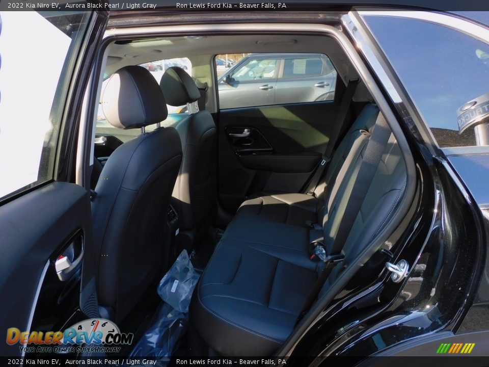 2022 Kia Niro EV Aurora Black Pearl / Light Gray Photo #12