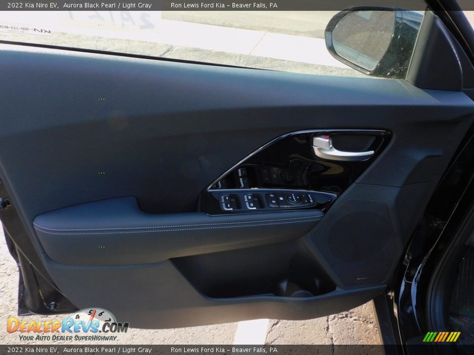 2022 Kia Niro EV Aurora Black Pearl / Light Gray Photo #14
