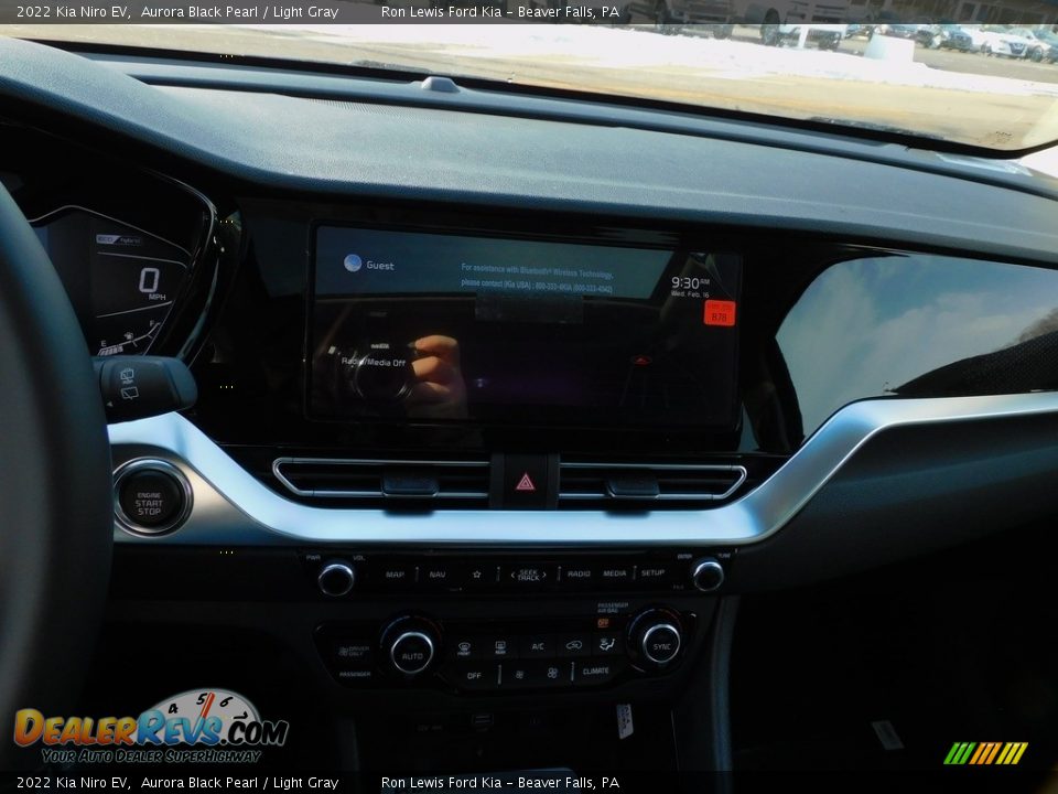 2022 Kia Niro EV Aurora Black Pearl / Light Gray Photo #16