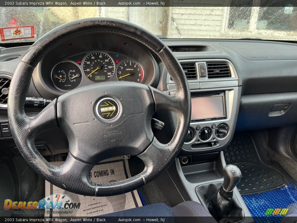 2003 Subaru Impreza WRX Wagon Aspen White / Black Photo #18