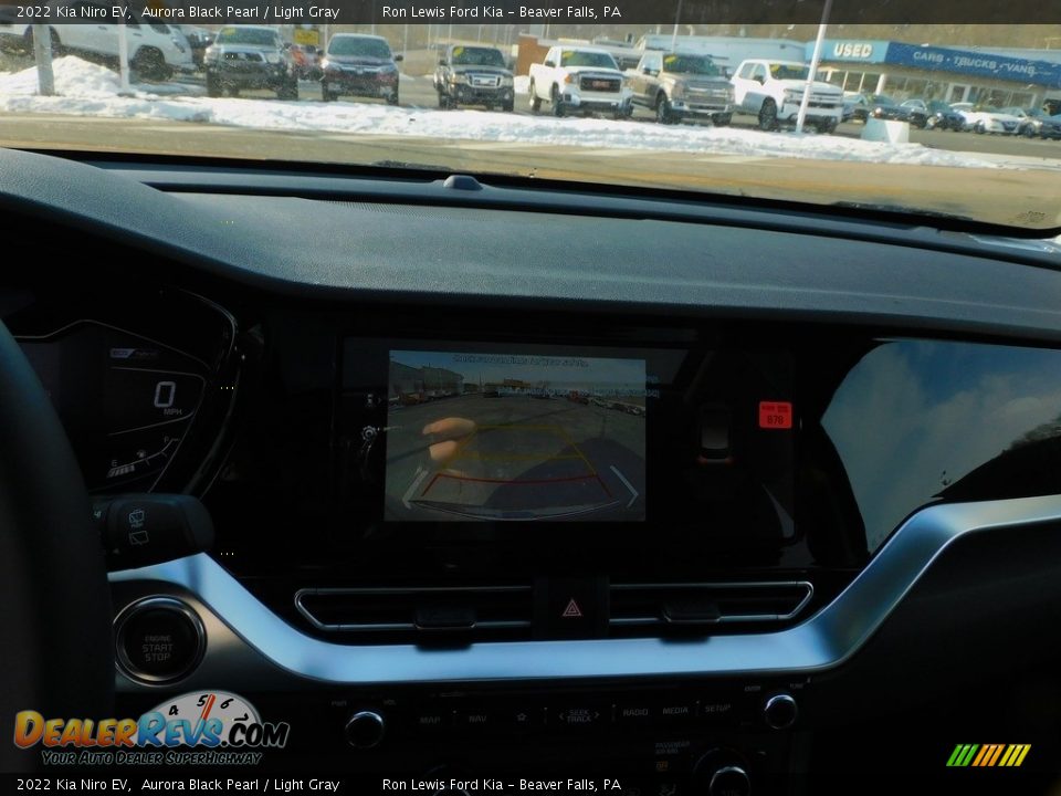 2022 Kia Niro EV Aurora Black Pearl / Light Gray Photo #17