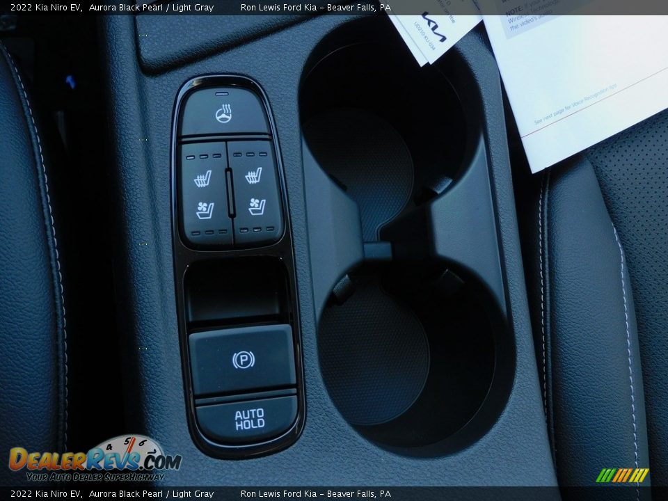 2022 Kia Niro EV Aurora Black Pearl / Light Gray Photo #19