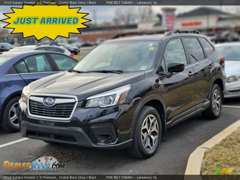 2019 Subaru Forester 2.5i Premium Crystal Black Silica / Black Photo #1