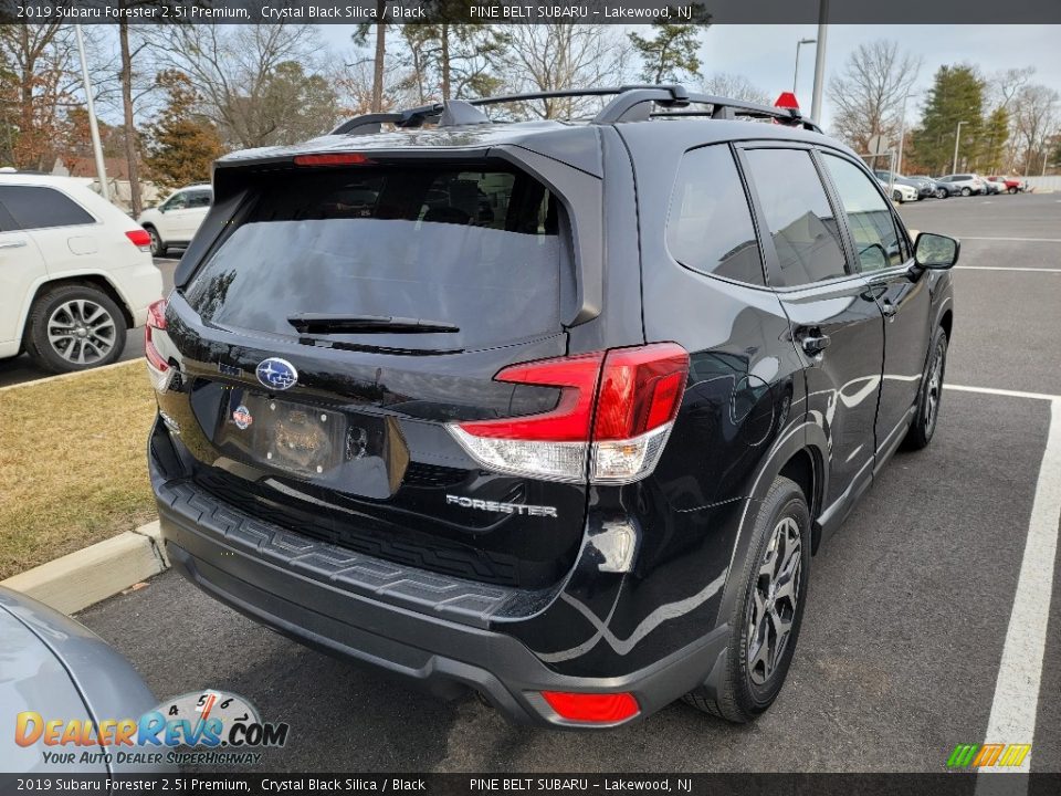 2019 Subaru Forester 2.5i Premium Crystal Black Silica / Black Photo #3