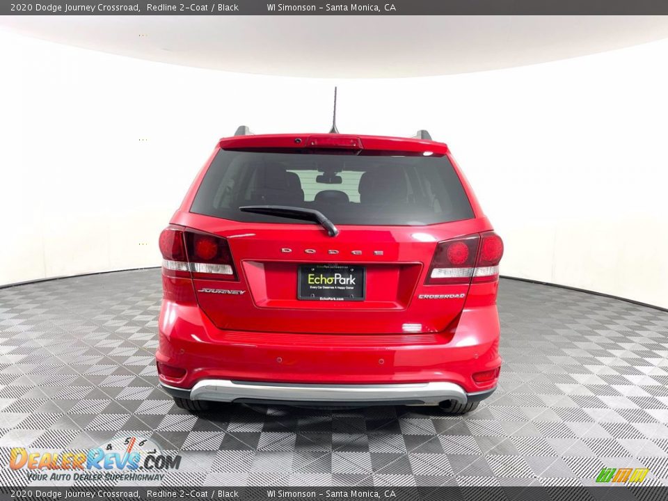 2020 Dodge Journey Crossroad Redline 2-Coat / Black Photo #6