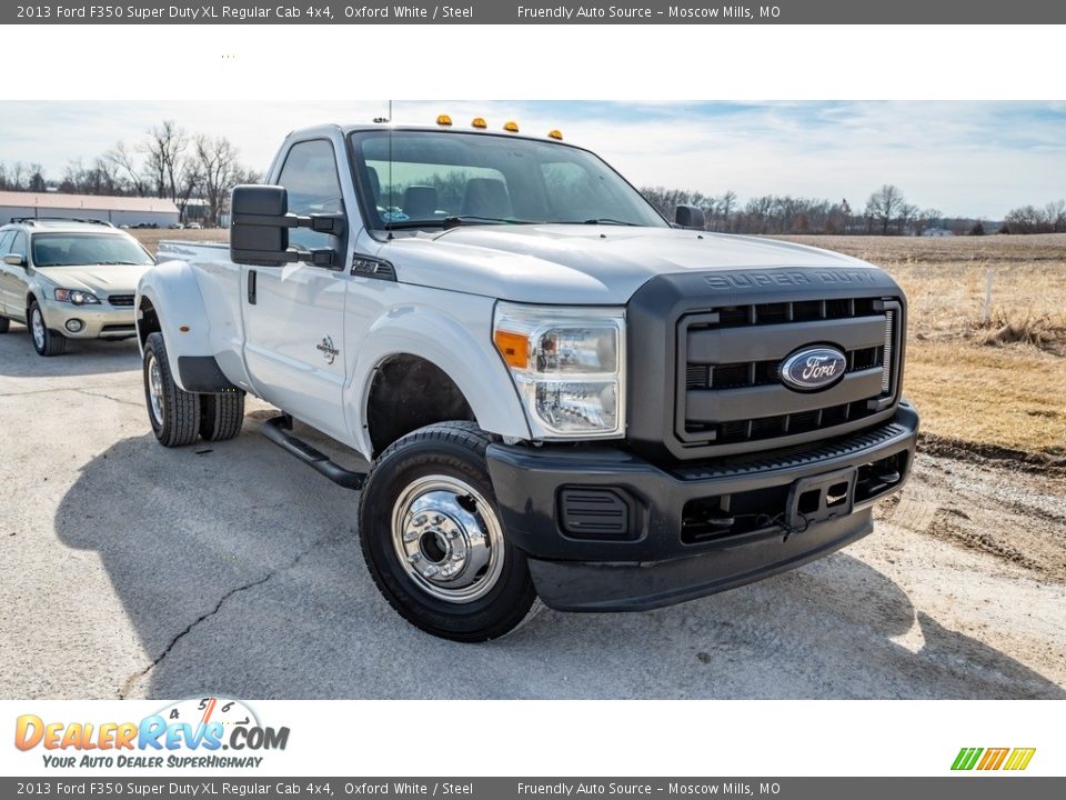 Front 3/4 View of 2013 Ford F350 Super Duty XL Regular Cab 4x4 Photo #1