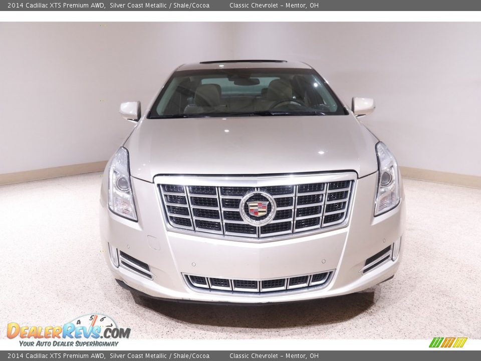 2014 Cadillac XTS Premium AWD Silver Coast Metallic / Shale/Cocoa Photo #2