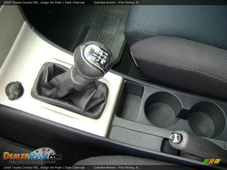 2006 Toyota Corolla XRS Indigo Ink Pearl / Dark Charcoal Photo #30