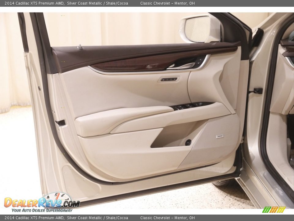 2014 Cadillac XTS Premium AWD Silver Coast Metallic / Shale/Cocoa Photo #4