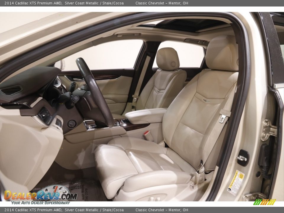 2014 Cadillac XTS Premium AWD Silver Coast Metallic / Shale/Cocoa Photo #5