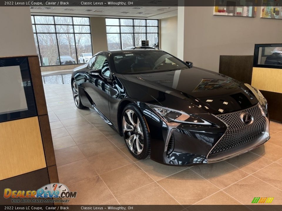 Front 3/4 View of 2022 Lexus LC Coupe Photo #1