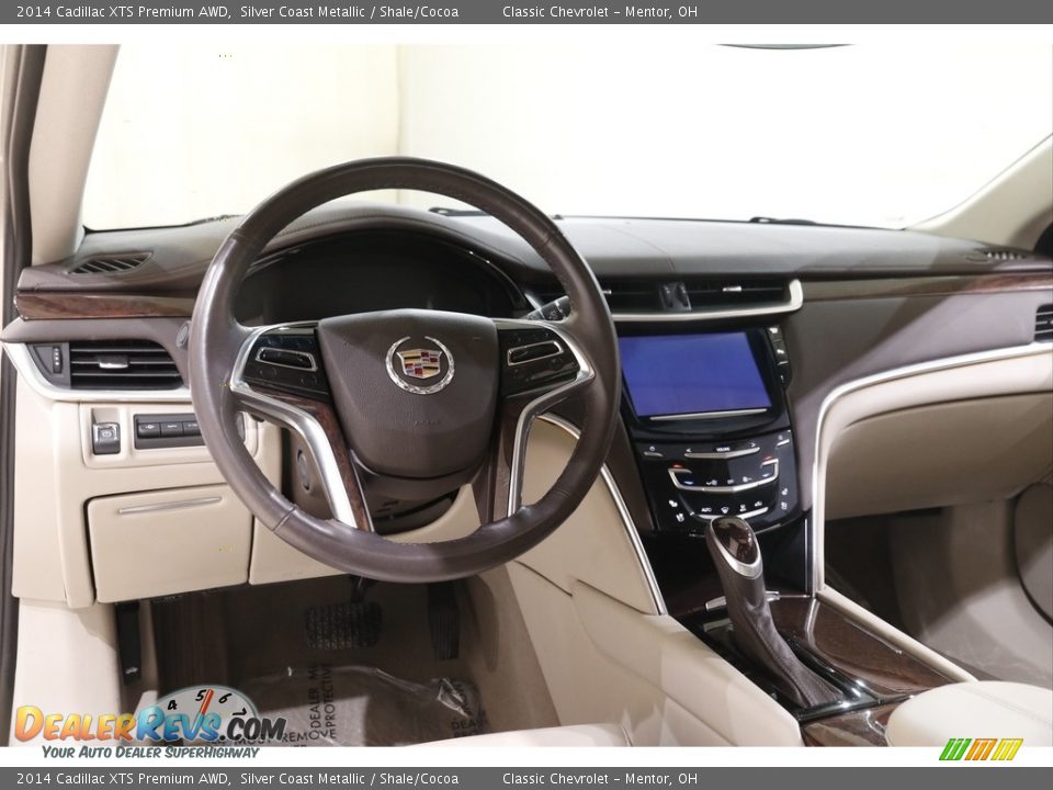 2014 Cadillac XTS Premium AWD Silver Coast Metallic / Shale/Cocoa Photo #6