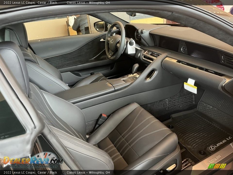 Black Interior - 2022 Lexus LC Coupe Photo #2