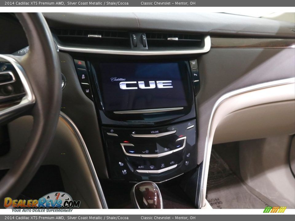 2014 Cadillac XTS Premium AWD Silver Coast Metallic / Shale/Cocoa Photo #9