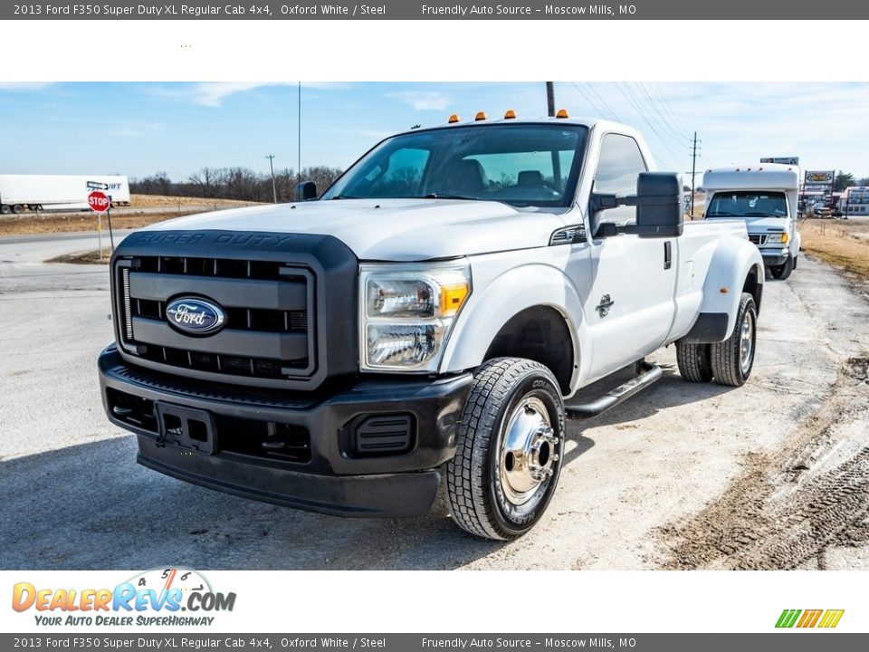 Oxford White 2013 Ford F350 Super Duty XL Regular Cab 4x4 Photo #8