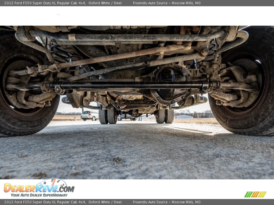 Undercarriage of 2013 Ford F350 Super Duty XL Regular Cab 4x4 Photo #10