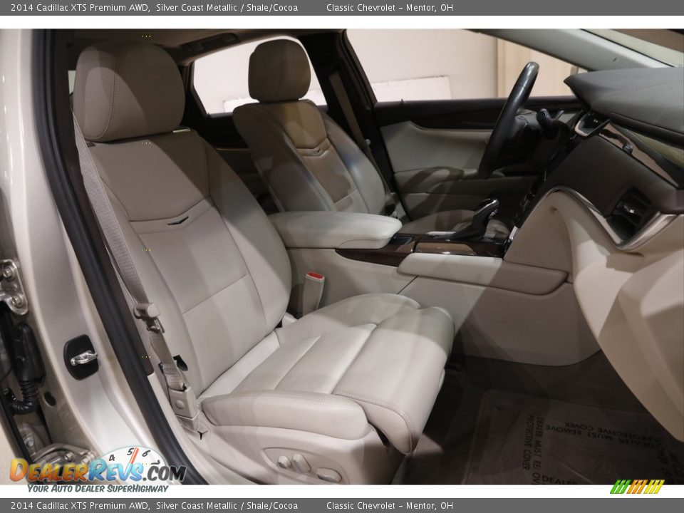 2014 Cadillac XTS Premium AWD Silver Coast Metallic / Shale/Cocoa Photo #16
