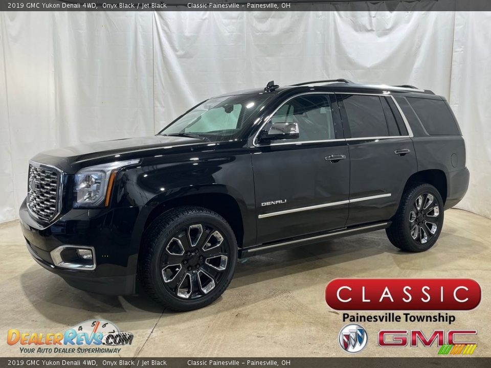 2019 GMC Yukon Denali 4WD Onyx Black / Jet Black Photo #1