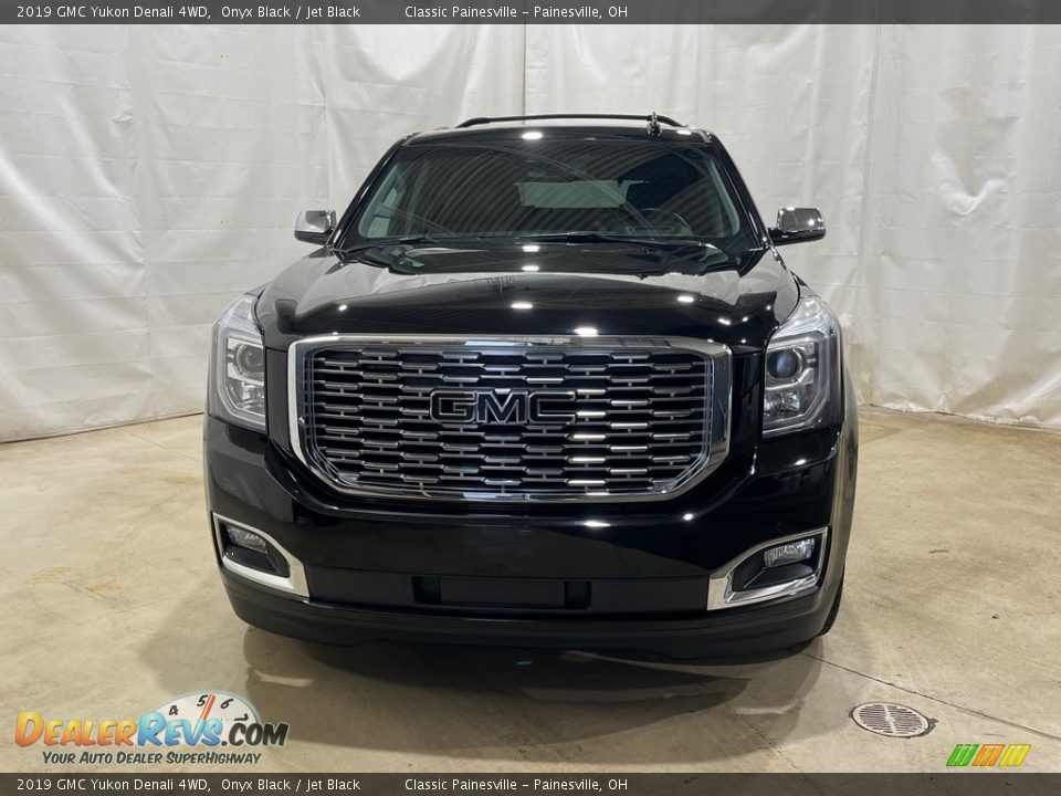 2019 GMC Yukon Denali 4WD Onyx Black / Jet Black Photo #4