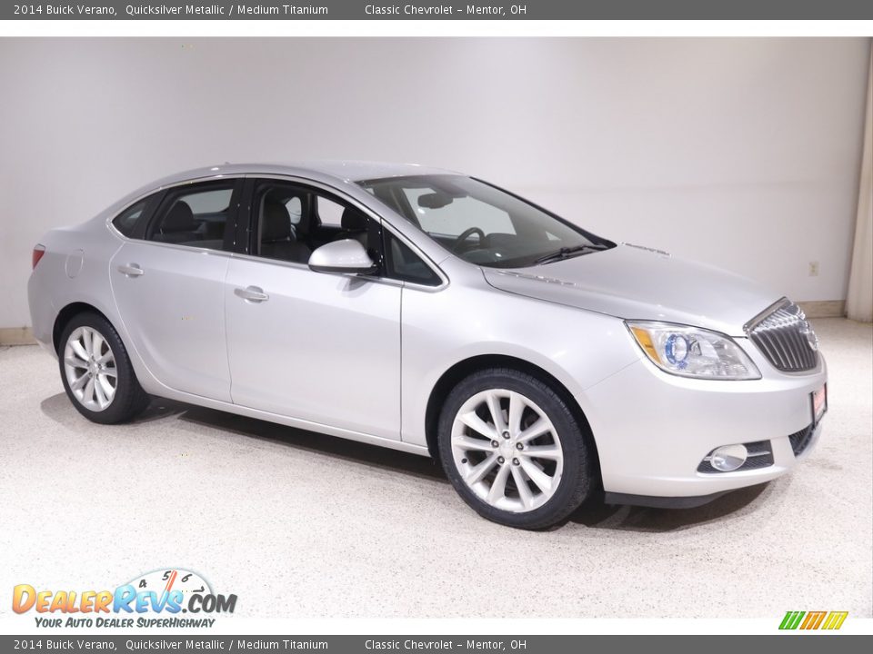 2014 Buick Verano Quicksilver Metallic / Medium Titanium Photo #1