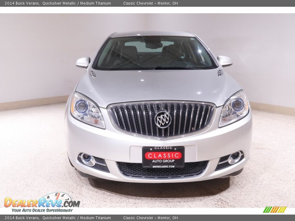 2014 Buick Verano Quicksilver Metallic / Medium Titanium Photo #2