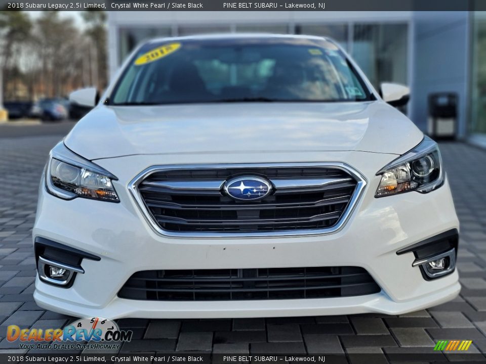 2018 Subaru Legacy 2.5i Limited Crystal White Pearl / Slate Black Photo #16