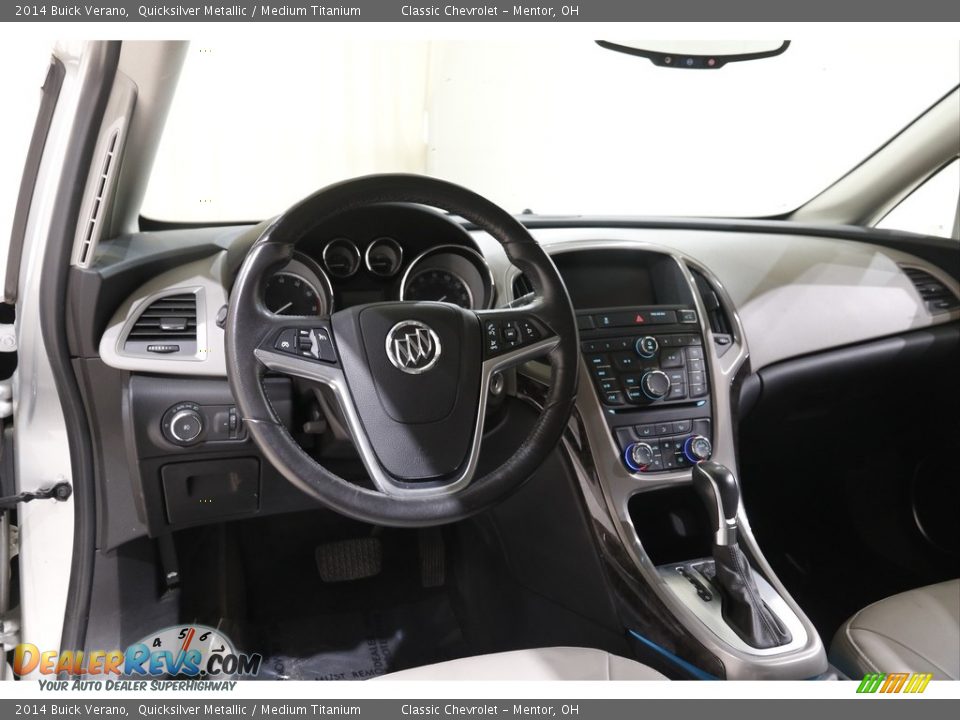 2014 Buick Verano Quicksilver Metallic / Medium Titanium Photo #6