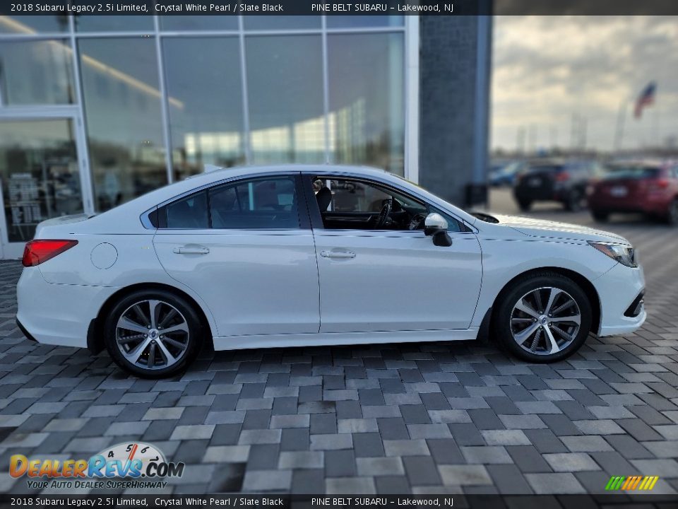 2018 Subaru Legacy 2.5i Limited Crystal White Pearl / Slate Black Photo #21