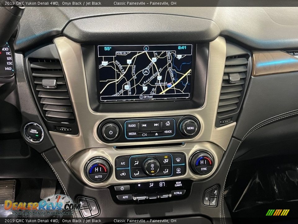 2019 GMC Yukon Denali 4WD Onyx Black / Jet Black Photo #17