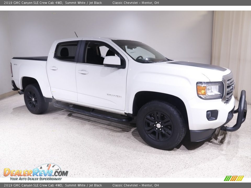 2019 GMC Canyon SLE Crew Cab 4WD Summit White / Jet Black Photo #1