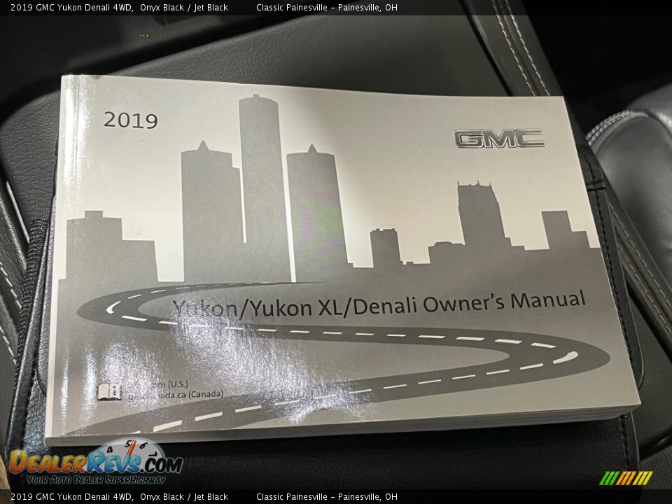 2019 GMC Yukon Denali 4WD Onyx Black / Jet Black Photo #27