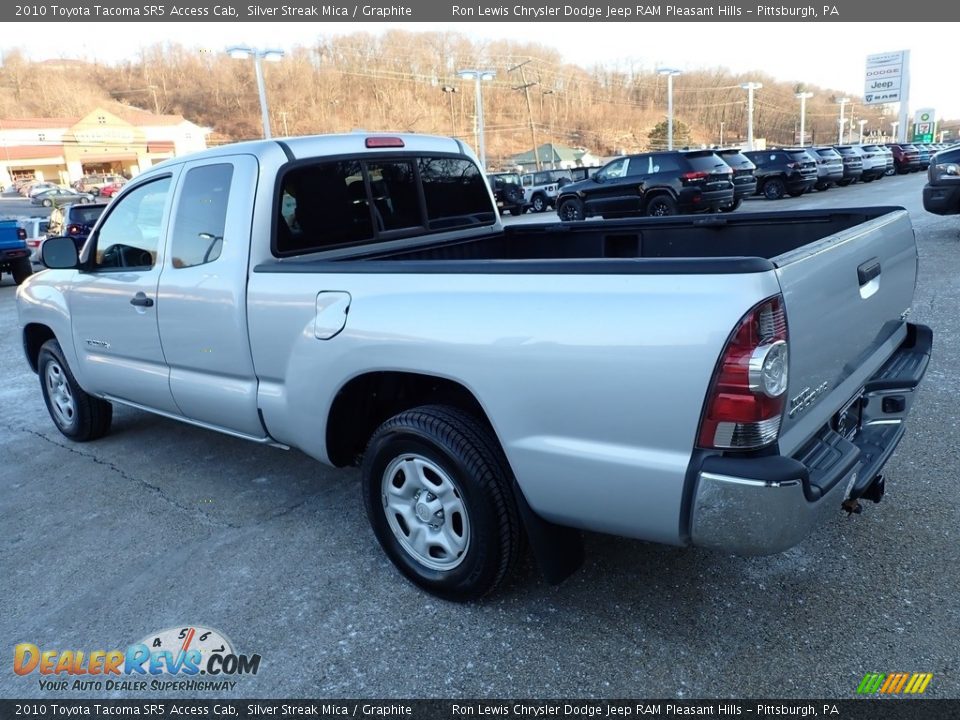 2010 Toyota Tacoma SR5 Access Cab Silver Streak Mica / Graphite Photo #3