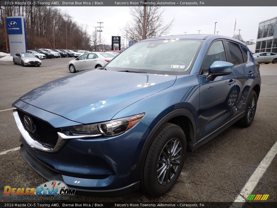 2019 Mazda CX-5 Touring AWD Eternal Blue Mica / Black Photo #1