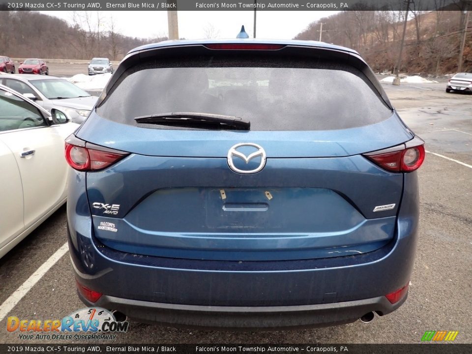 2019 Mazda CX-5 Touring AWD Eternal Blue Mica / Black Photo #3