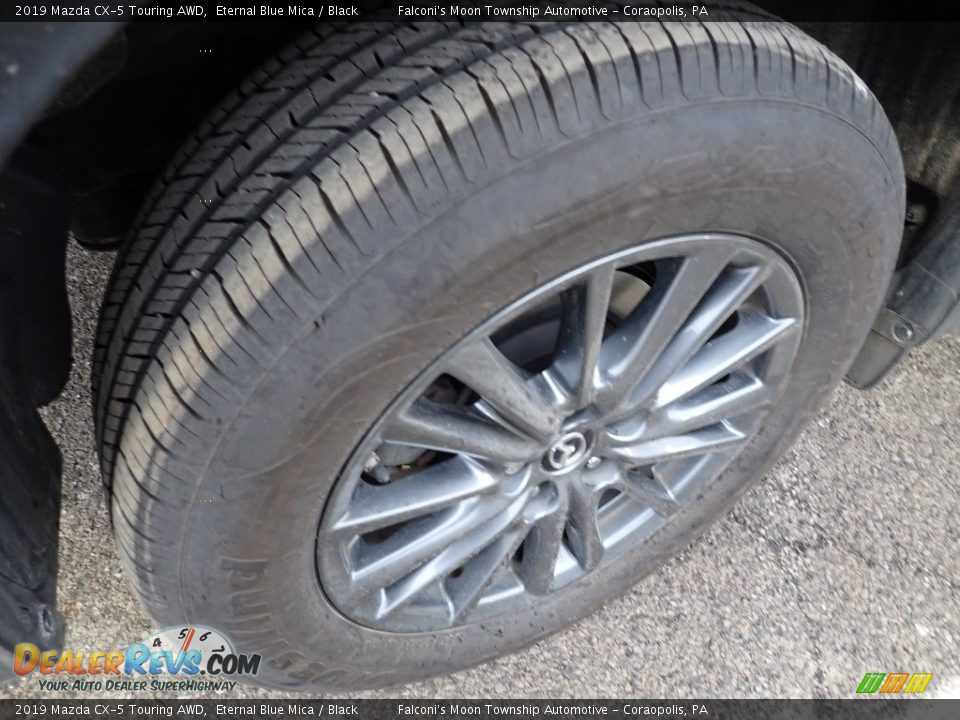 2019 Mazda CX-5 Touring AWD Eternal Blue Mica / Black Photo #5